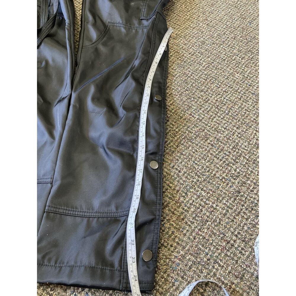 Mnml Men’s Black SNAP ZIPPER II CARGO PANTS Size 33 New With Tags - Picture 2 of 11